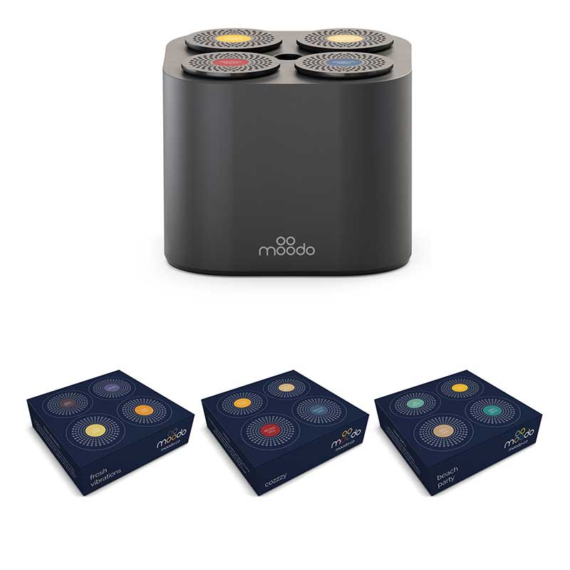 Moodo Starter Pack Smart Home Fragrance Scent Mixer Diffuser Without Battery