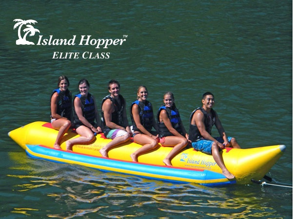 Island Hopper PVC-6-INLINE Banana Boat 19' Elite 6 Passenger Water Sled
