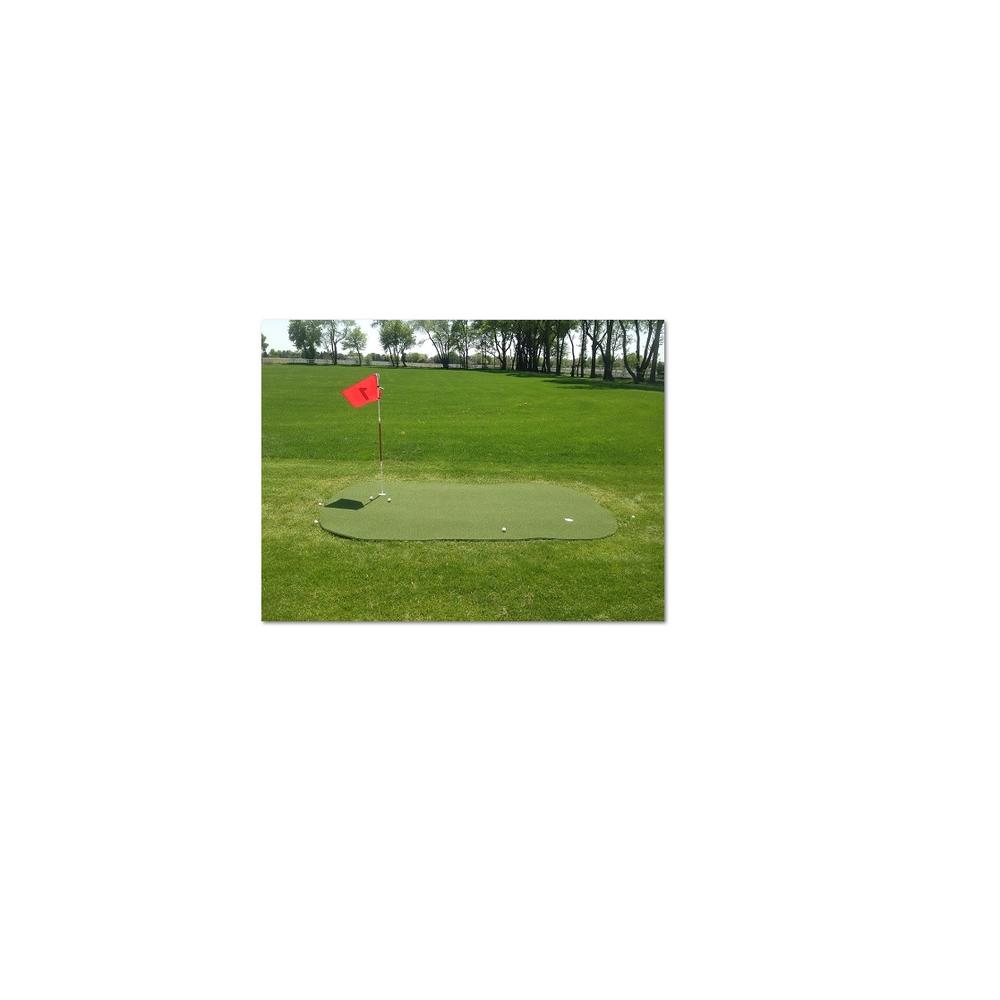 Big Moss Golf Portable Backyard OUTDOOR TARGET & Putting Green 6'x12'