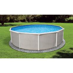 Blue Wave BlueWave Products ABOVE GROUND POOLS NB2528 24' Round 52" Belize Steel Pool
