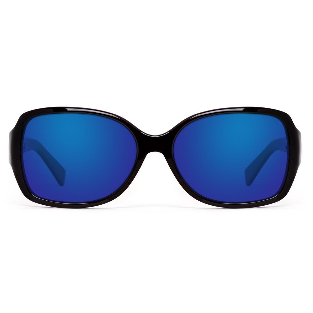 Onos SIERRA Blue Mirror Bifocal +2.00 Power Lens POLARIZED Black Frame Sunglasses