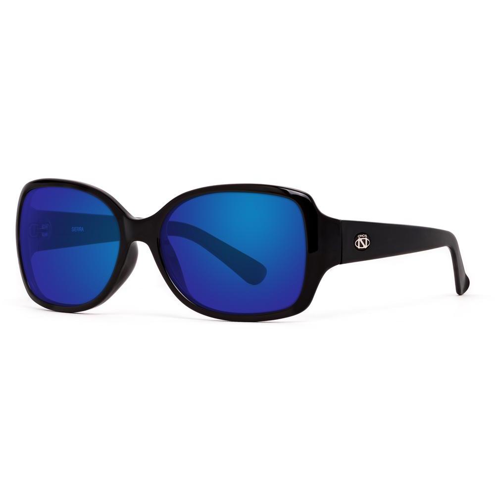 Onos SIERRA Blue Mirror Bifocal +2.00 Power Lens POLARIZED Black Frame Sunglasses