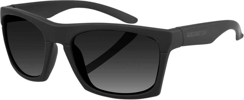 Bobster Capone Black Frame/Smoke Lens, Medium Unisex-Adult sunglasses