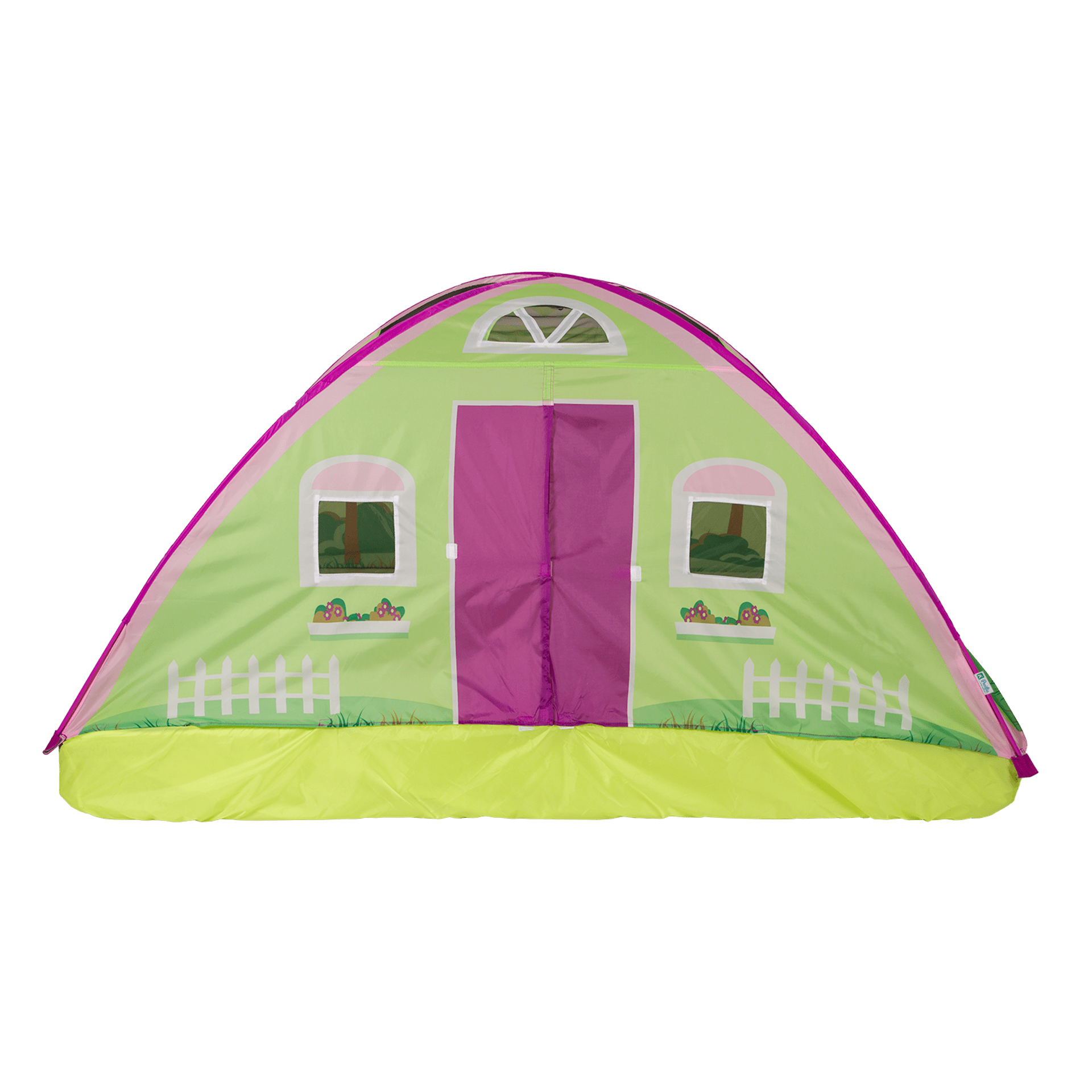 Pacific Play Tents, Inc. Pacific Play Tents 19601 Kids Cottage House Bed Tent Playhouse - Fits Full Size
