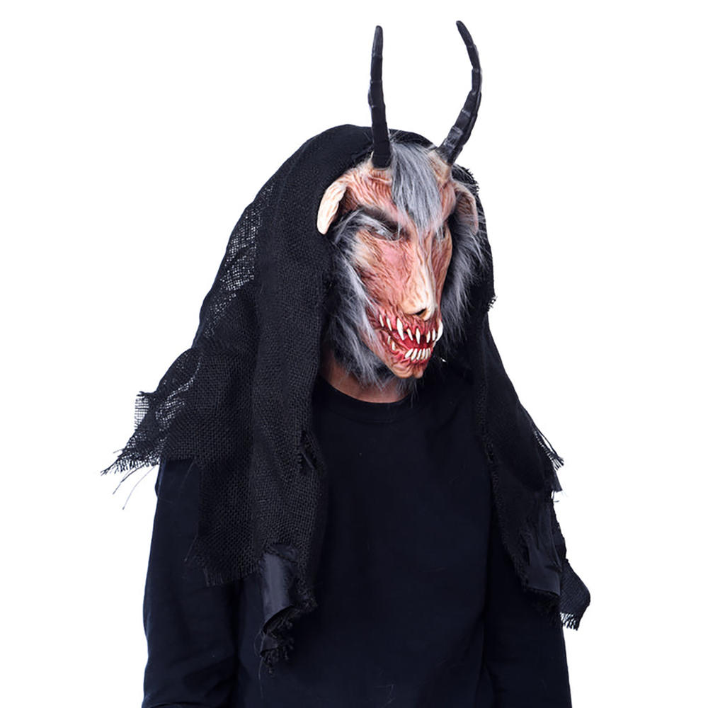 Zagone Studios Satanic Goat, Demon, Devil, Krampus, Satyr Mask