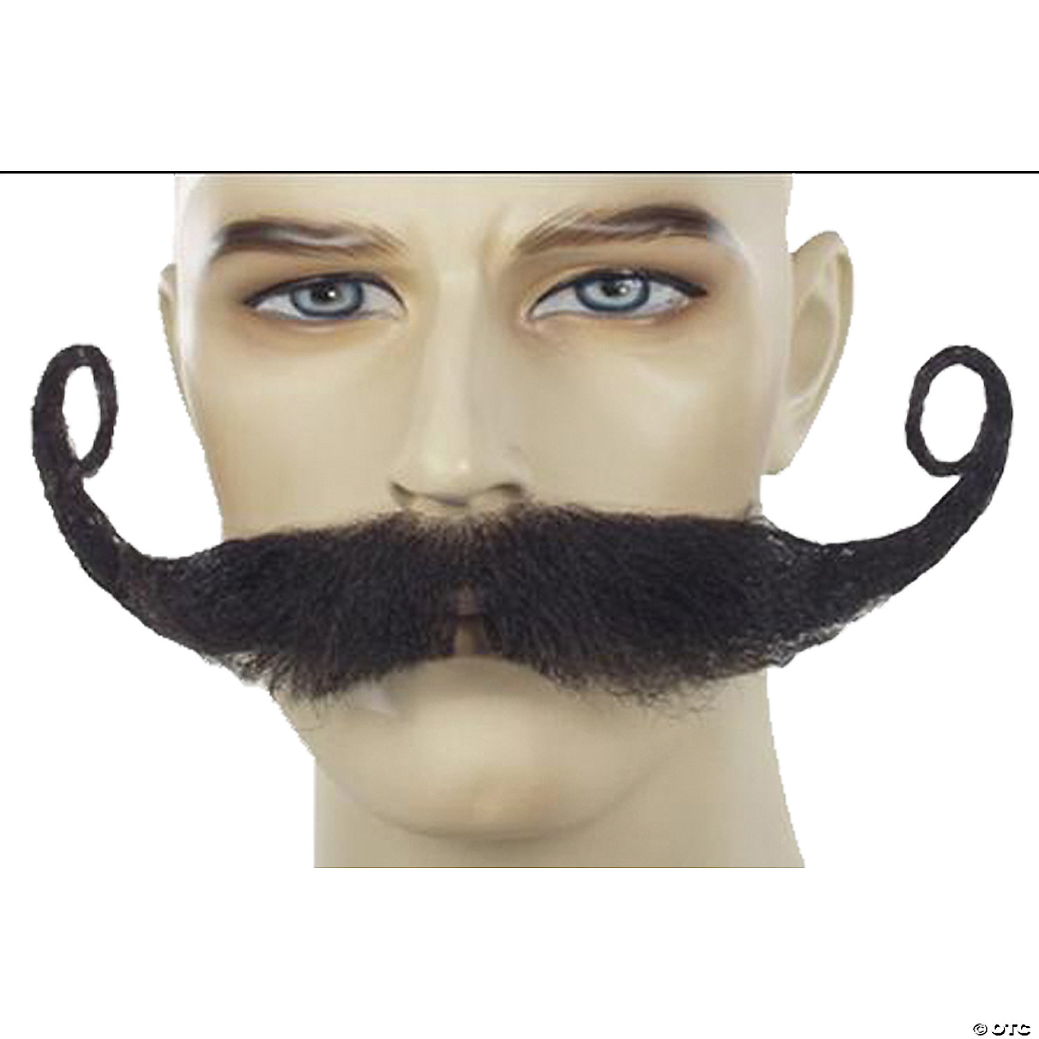 Lacey Wigs Morris Costumes Giant Mustache - Synthetic