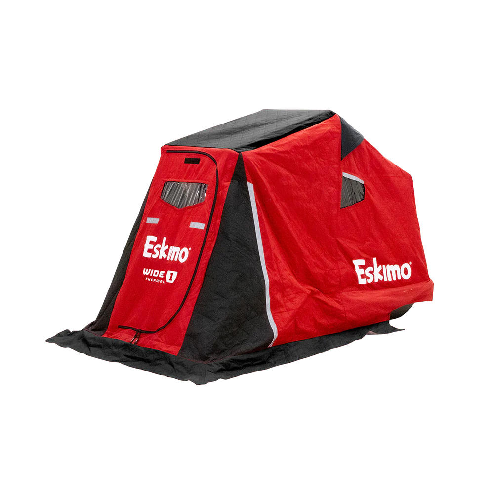 Eskimo Ice Fishing Wide 1 Thermal Sled Shelter Insulated Red