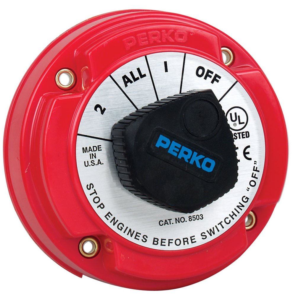 Perko Inc. Perko 8503DP Medium Duty Battery Selector Switch w/Alternator Field ... [8503DP]
