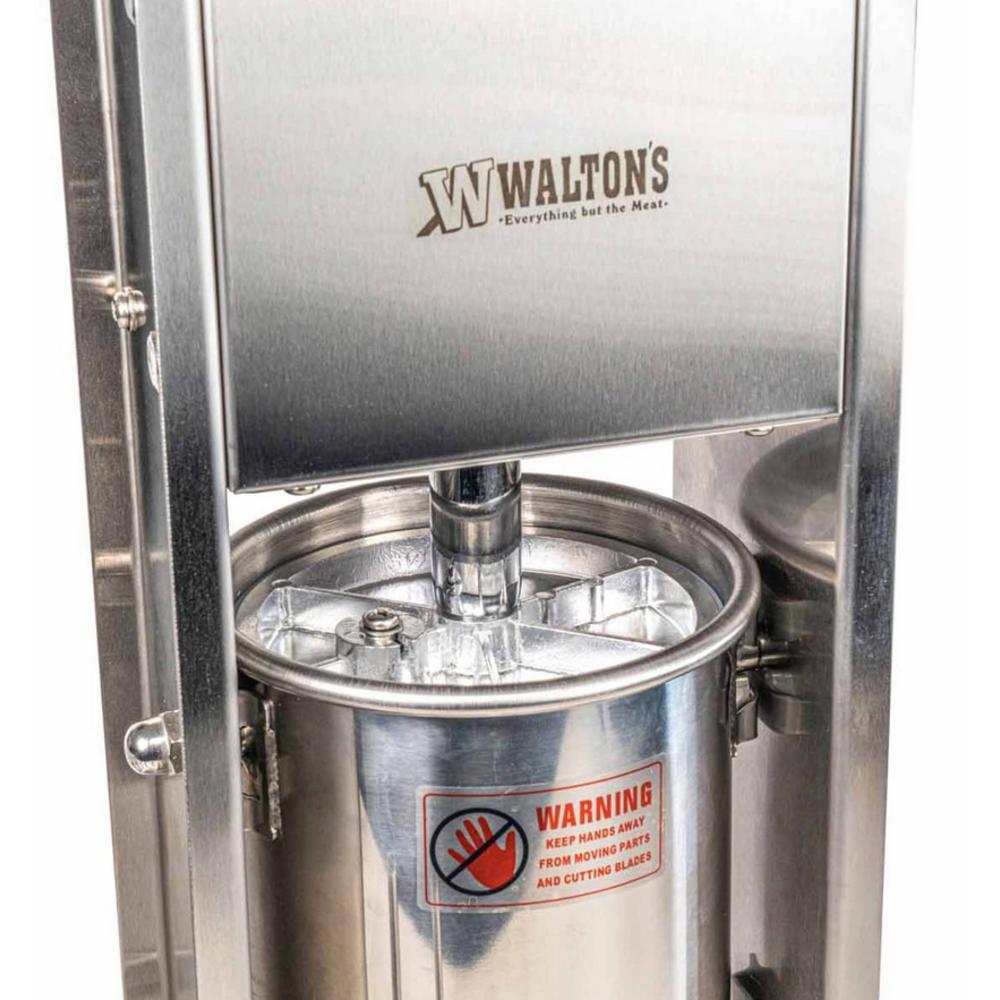 Walton's 7 lb Sausage Stuffer Stainless Steel At Home Meat Processor