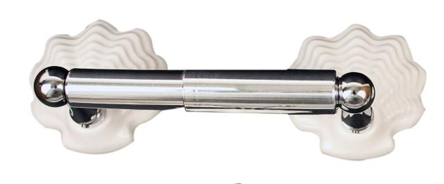 Moen Shell White Chrome Toilet Paper Holder 5708wch