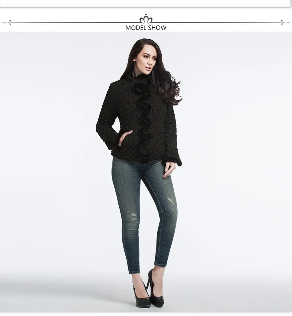 www.virtualstoreusa.com Women Jacket High Quality Elastic Tops Leisure Winter Mink Coat Women Plus Size XL-6XL