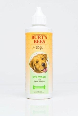 Fetch for Pets Burts Bees Eye Wash Unscented, 4OZ - NATURAL SALINE SOLUTION