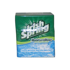 Irish Spring Moisture Blast Deodorant Soap , 3 x 4 oz