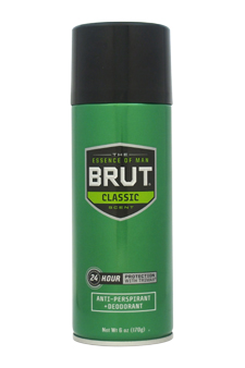 Brut Antiperspirant & Deodorant Spray By Brut for Unisex - 6 oz Deodorant