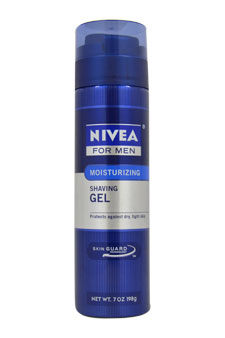 Nivea Moisturizing Shaving Gel By Nivea for Men - 7 oz Shaving Gel