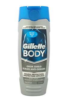 Gillette Odor Shield All Day Clean Body Wash By Gillette for Men - 16 oz Body Wash