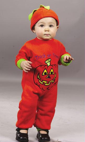 Morris Costumes Pumpkin Jumpsuit 12 To 24 Mths