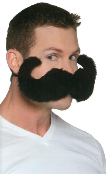 Morris Costumes Handle Bar Mustache