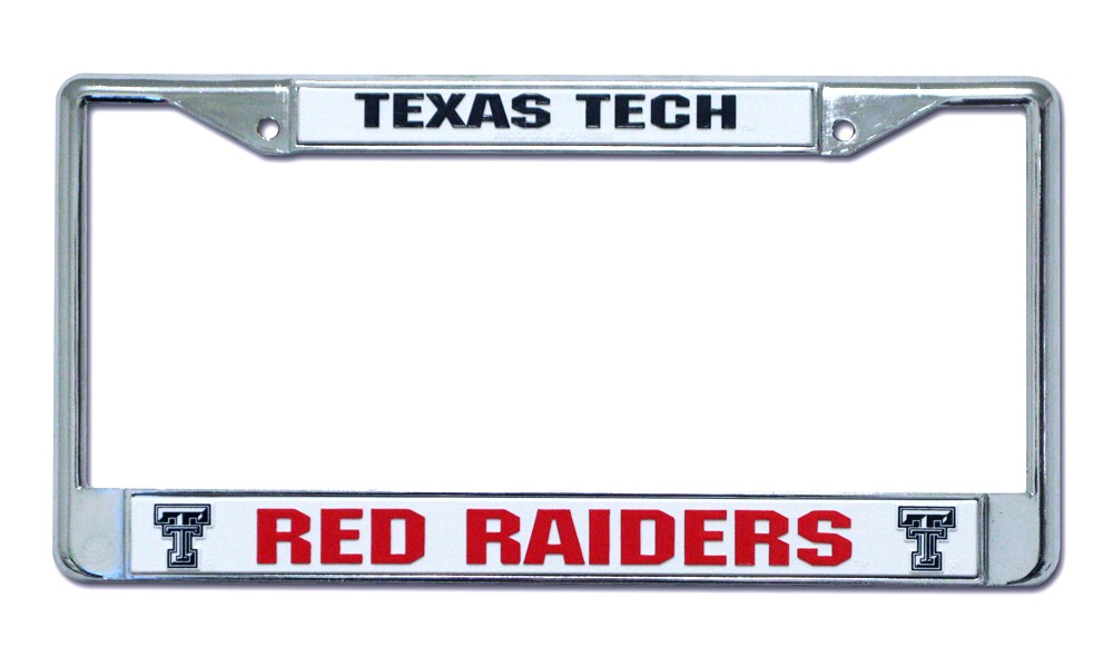 Rico Texas Tech Red Raiders Chrome License Plate Frame