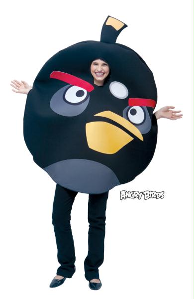 Morris Costumes Angry Birds Black Child