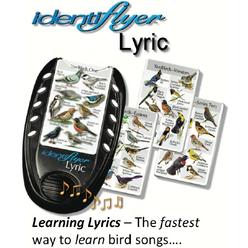 For The Birds IdentiFlyers Bird\'s identiflyer, bird song pocket identification and learning tool, 40 bird lyrics (original version)