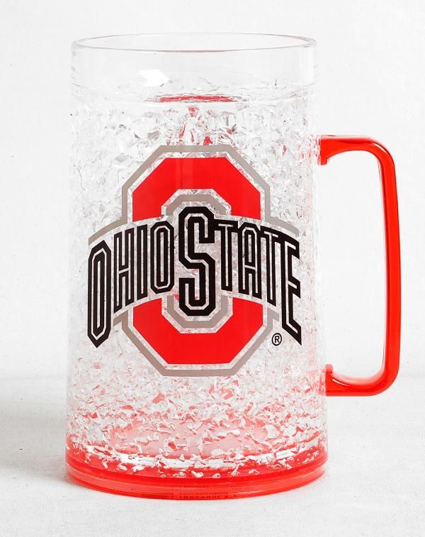Duck House Sports Ohio State Buckeyes Crystal Freezer Mug - Monster Size