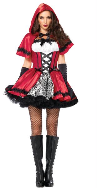 Morris Costumes Gothic Red Adult Large