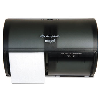 Georgia Pacific Professional Compact Coreless Side-by-Side Double Roll Tissue Dispenser