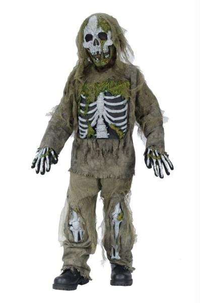Morris Costumes Skeleton Zombie 4 To 6