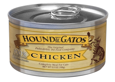 HOUND & GATOS PET FOOD CORP H&G Cat Chicken Can, 24/5.5 OZ