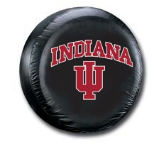 Fremont Die Indiana Hoosiers Tire Cover Standard Size Black CO