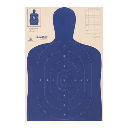 Champion Traps and Targets Police Silhouette Target B-27 E (100 Pk)