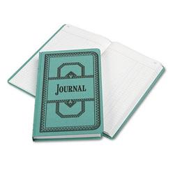 Boorum & Pease Account Journal, Journal-Style Rule, Blue Cover, 11.75 X 7.25 Sheets, 500 Sheets/Book