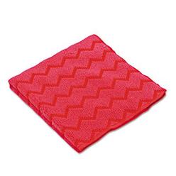 Rubbermaid Commercial Products fgq62000rd00 Rubbermaid Commercial Microfiber Cloth,16" x 16",Red,1/EA  fgq62000rd00