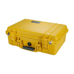 Pelican 1500 Camera Case With Foam (Yellow)