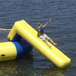 Rave Sports Aqua Slide Attachments for Water Trampoline or Bongo Bounce Platform