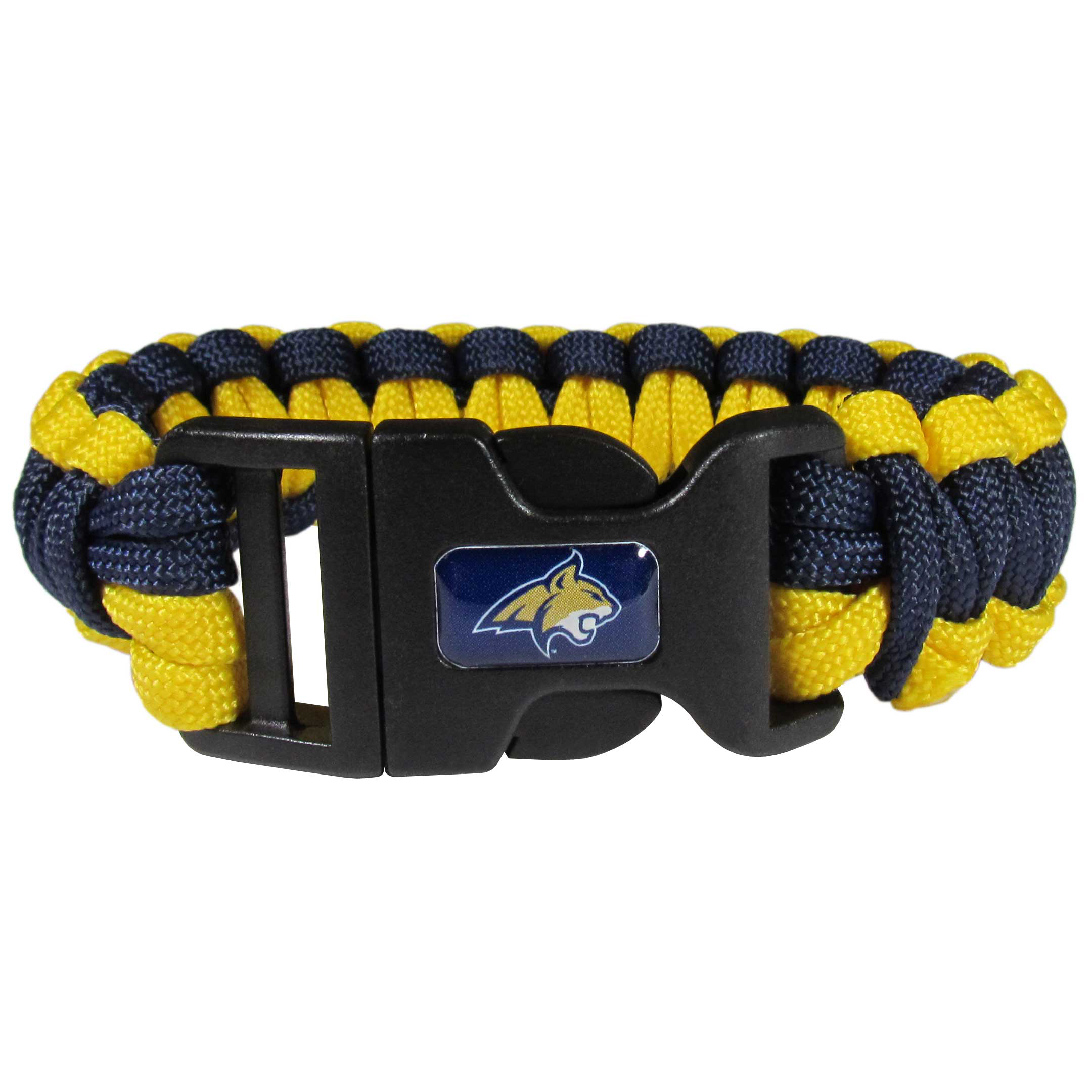Siskiyou Sports Montana St Bobcats Survivor Bracelet Siskiyou Sports Montana St Bobcats Survivor Bracelet