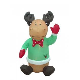 Cc Inflatables 4 Airblown Inflatable Sitting Moose Lighted