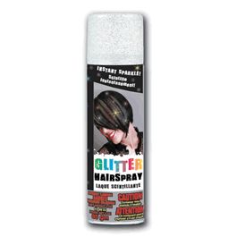 Generic Temporary Colored Hair Spray Silver Glitter