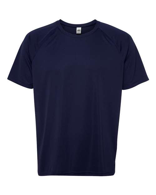 ALL SPORT Performance Short Sleeve Raglan T-Shirt-Sport Dark NavySize -XL