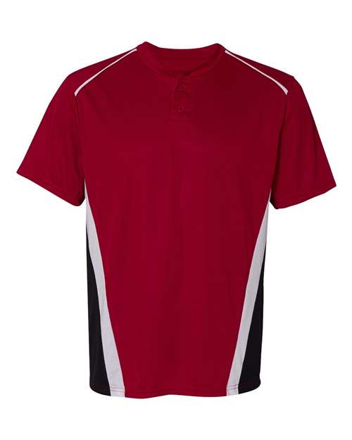 Augusta Sportswear RBI Performance Jersey-Red/ Black/ WhiteSize -M
