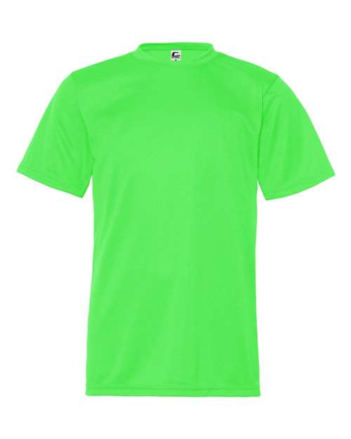 C2 Sport Youth Short Sleeve Performance T-Shirt-LimeSize -M