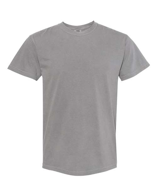 Comfort Colors Garment Dyed Short Sleeve T-Shirt-GreySize -XL