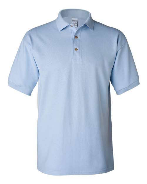 Gildan Ultra Cotton Ringspun Pique Sport Shirt-Light BlueSize -XL