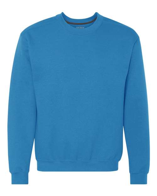 Gildan Premium Cotton Crewneck Sweatshirt-SapphireSize -M