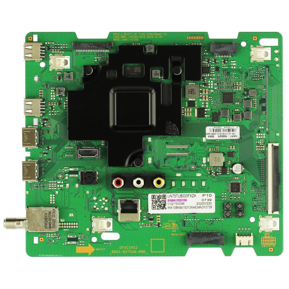 Samsung BN94-15313X Main Board for UN75TU8000FXZA (Version BB01)