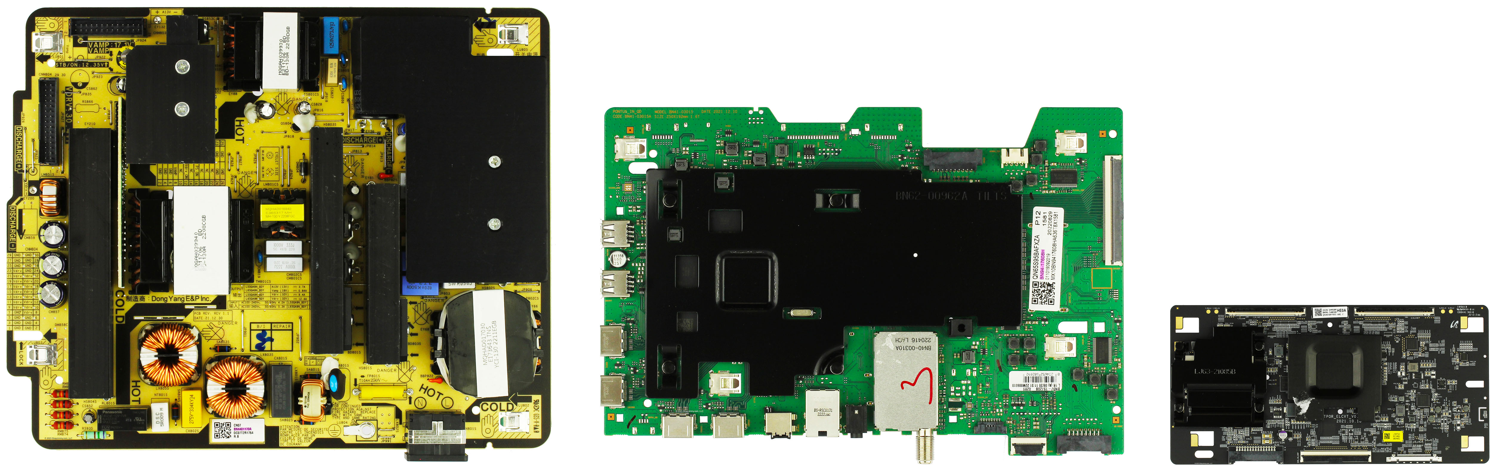 Samsung QN65S95BAFXZA Complete LED TV Repair Parts Kit (Version FC02)