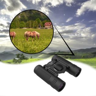 RockDaMic 8x21 Compact Binoculars 21mm Large View Eyepiece Waterproof  Binocular for Adults & Kids, Bird Watching, Hunting, Travel,