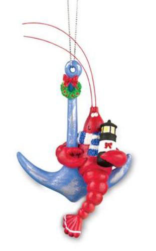downeast concepts coastal red lobster on anchor christmas holiday ornament - Is Red Lobster Open On Christmas downeast concepts coastal red lobster on anchor christmas holiday ornament - Is Red Lobster Open On Christmas