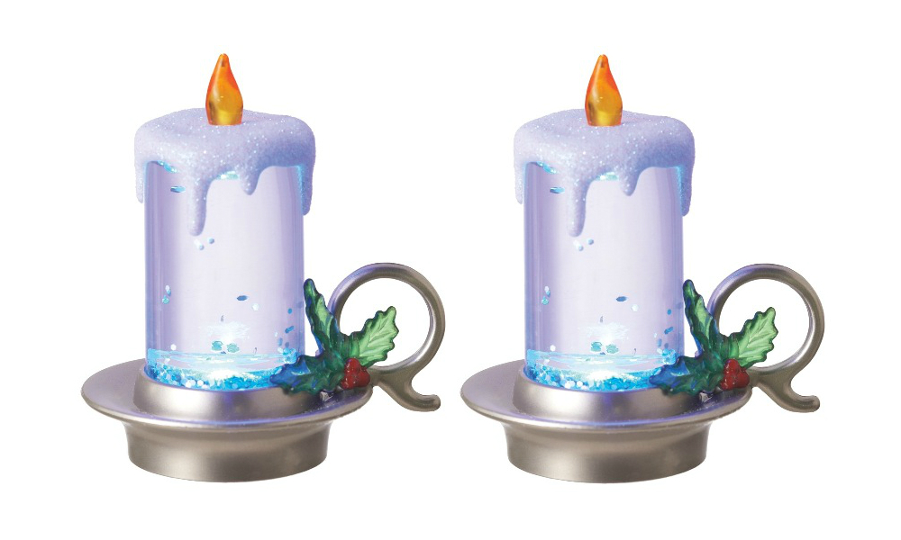 Midwest Cbk Lights In The Night Bubble Candle Midwest Cbk Lights Up Candle Mini Shimmers Set Of 2